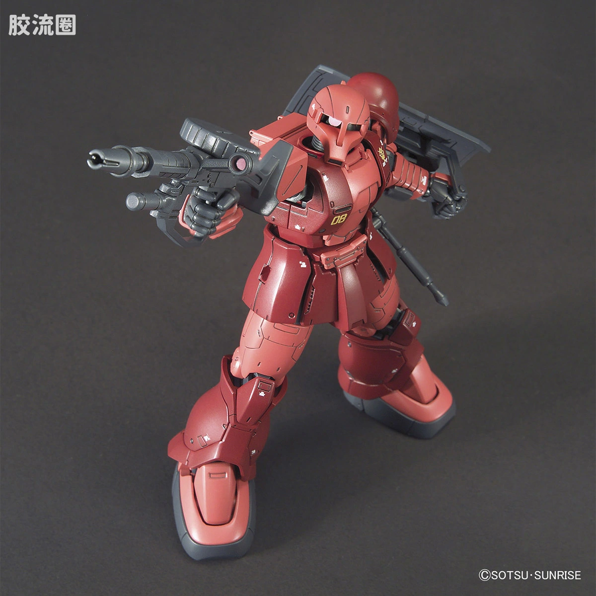 HG 高达The Origin 普通版 MS-05 扎古I(夏亚·阿兹纳布尔机) - 图片
